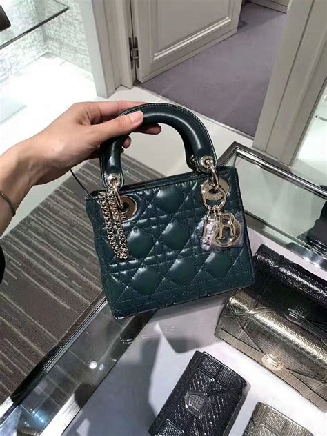 micro lady dior green|lady di unique micro handbags.